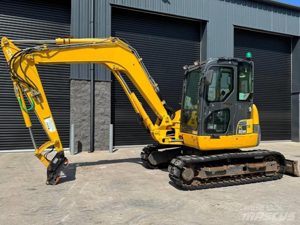 Komatsu PC 80 MR-3 Mini excavators  7t - 12t