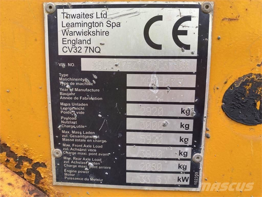 Thwaites 3 ton Site dumpers