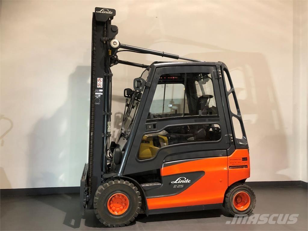 Linde E25-01 Electric forklift trucks