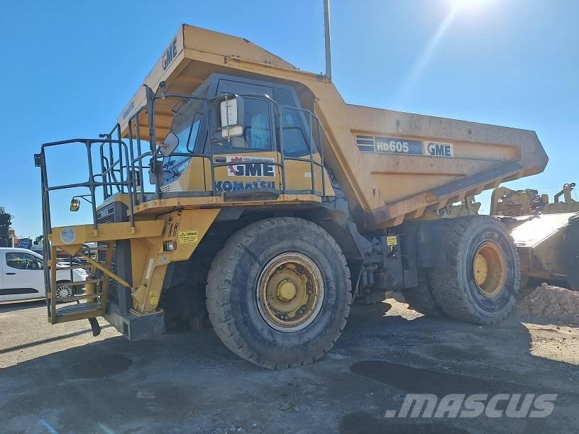Komatsu HD605-7EO Rigid dump trucks