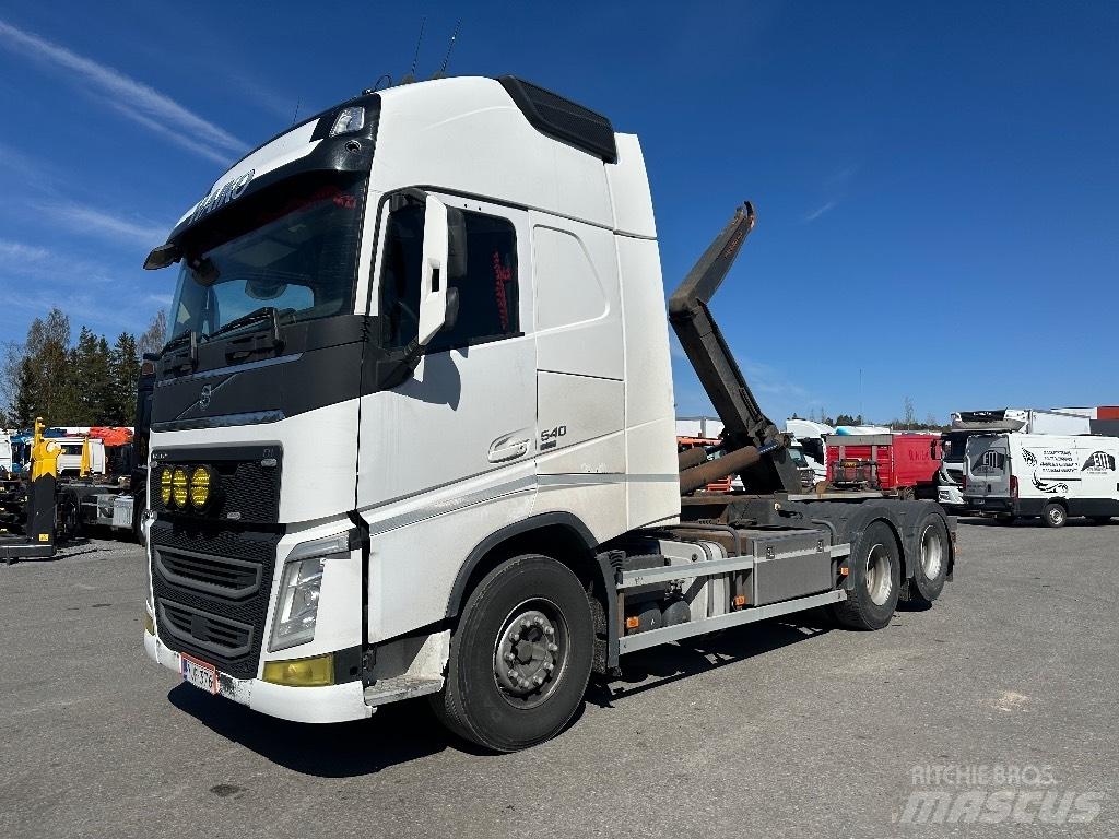 Volvo FH 13 540 6x2 Hook lift trucks