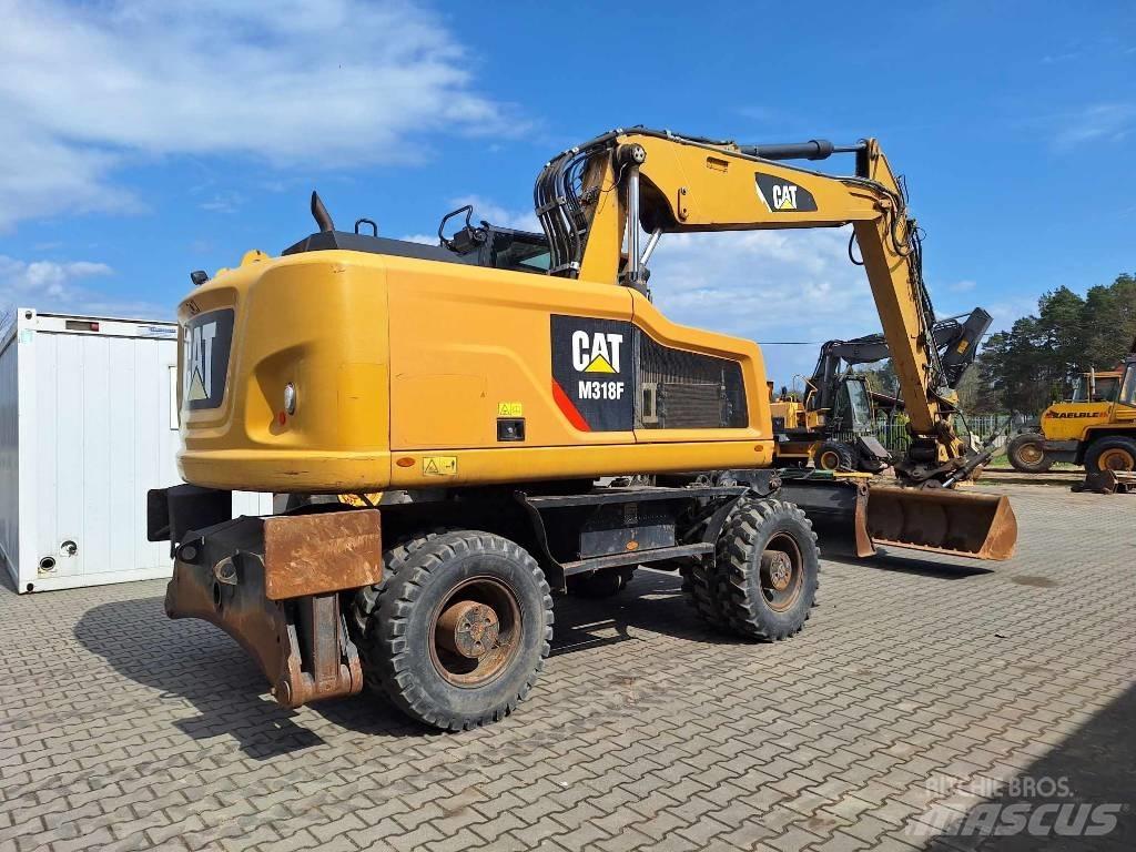 CAT M 318 F Wheeled excavators