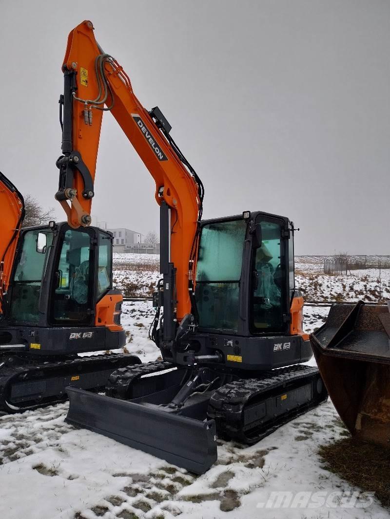Develon DX63-7 Mini excavators < 7t (Mini diggers)