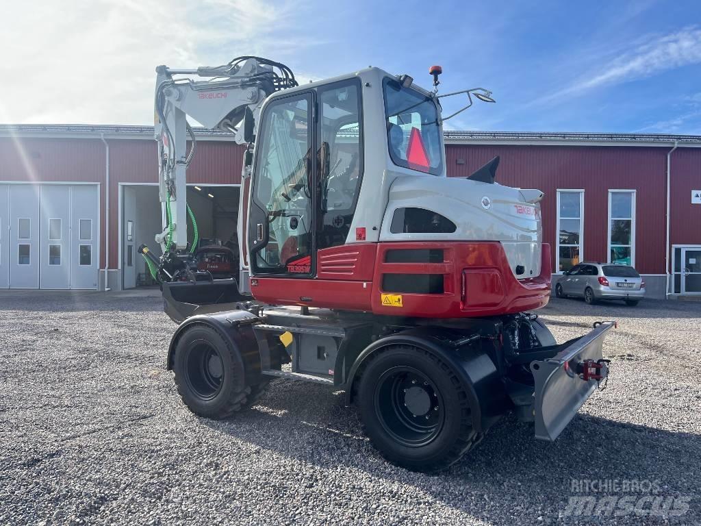 Takeuchi TB 395 W Wheeled excavators