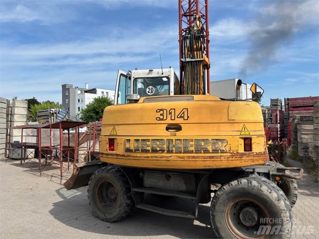 Liebherr A 314 Wheeled excavators