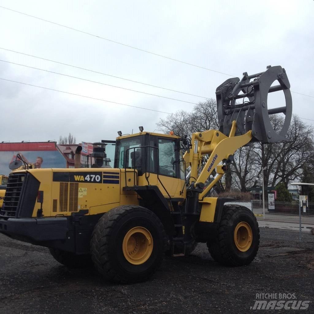 Komatsu WA 470-6 Grapples