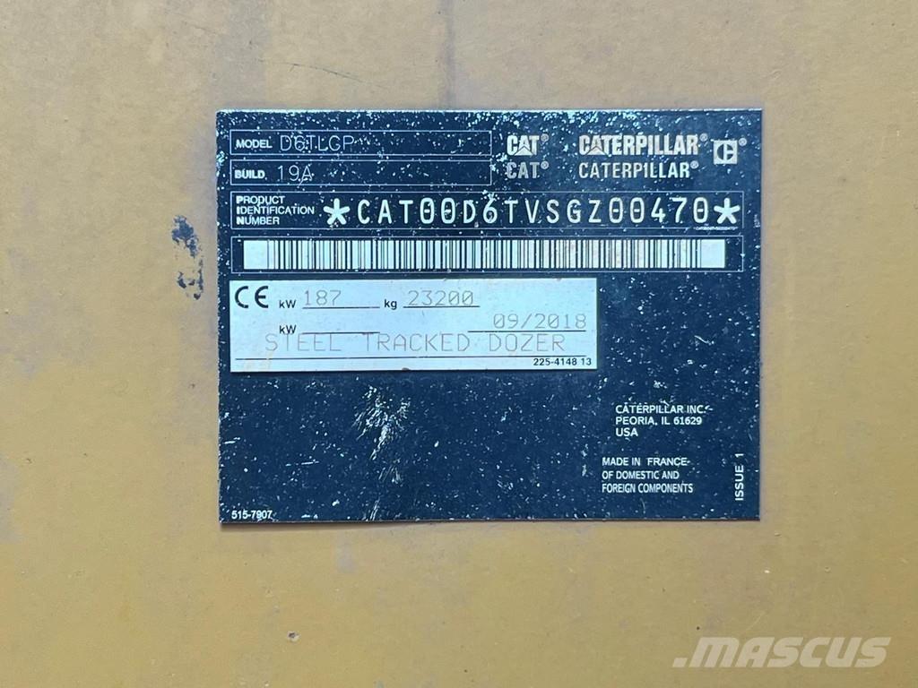 CAT D6T LGP Crawler dozers