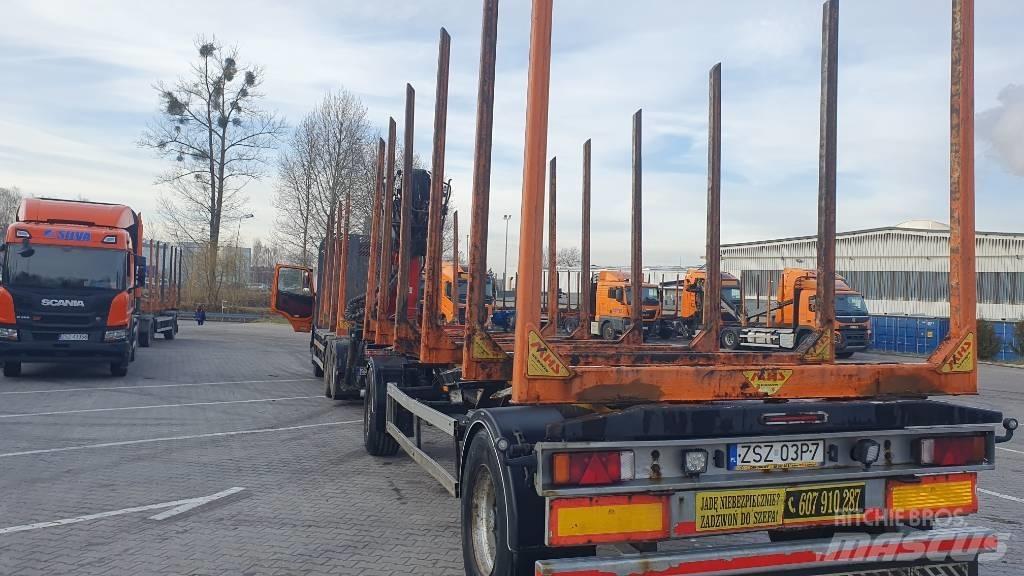  MHS  PO20 Timber trailers