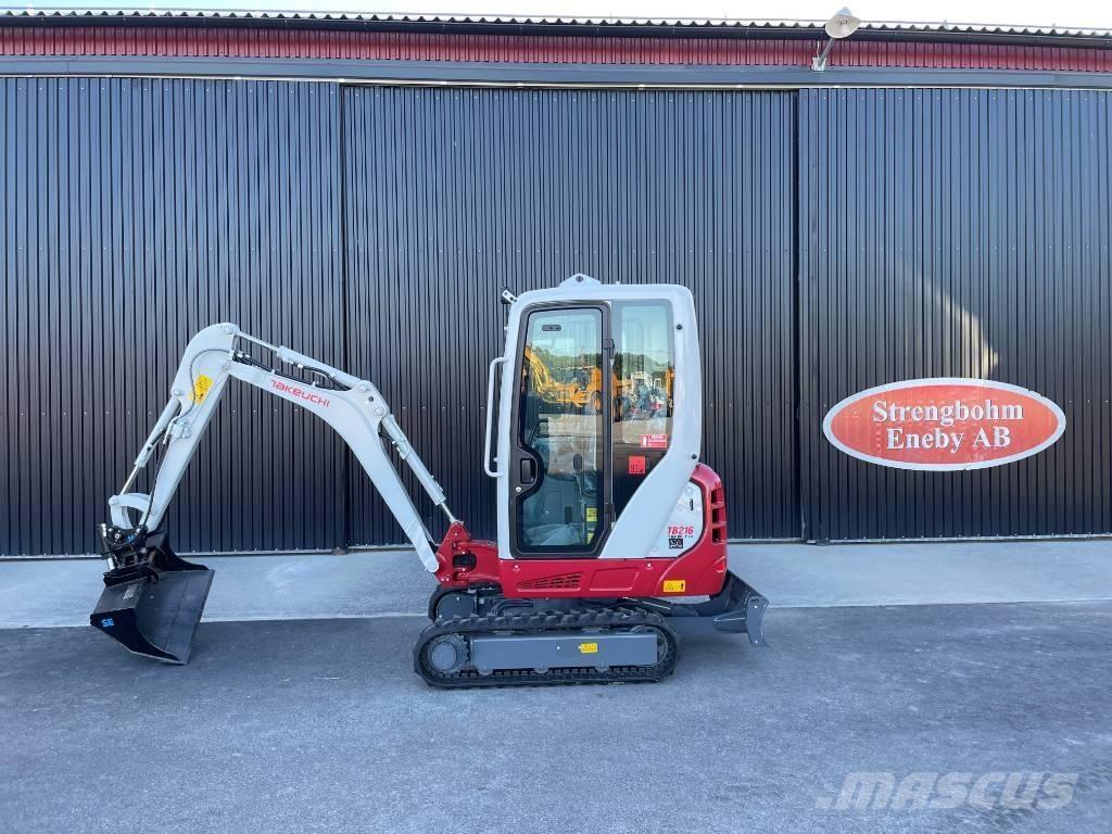 Takeuchi TB 216 Mini excavators < 7t (Mini diggers)