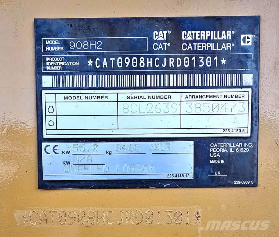 CAT 908 H 2 Wheel loaders