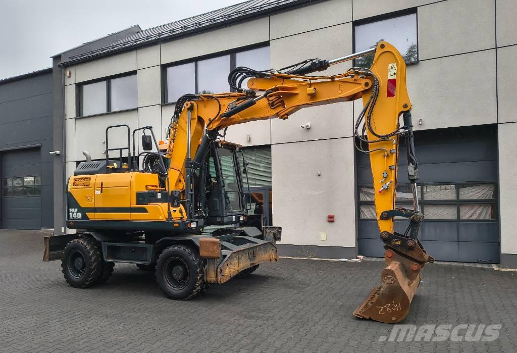 Hyundai HW140 Wheeled excavators
