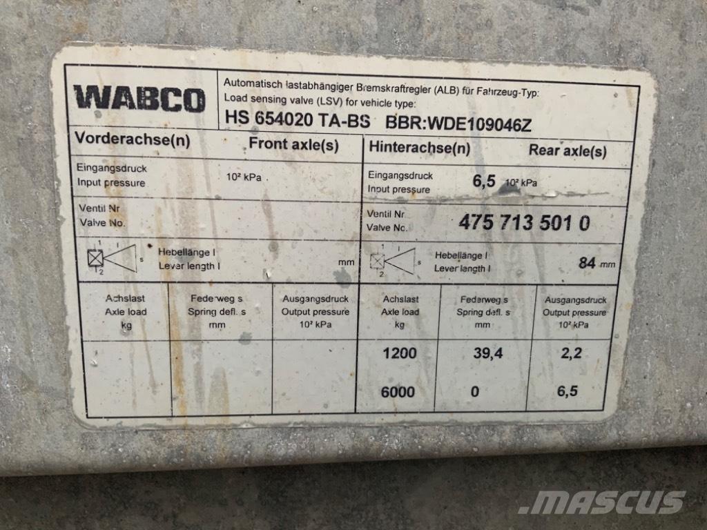 Humbaur HS 6540 Car carrier