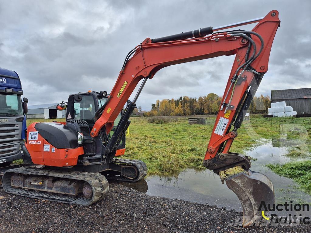 Kubota KX080-4a2 Mini excavators  7t - 12t