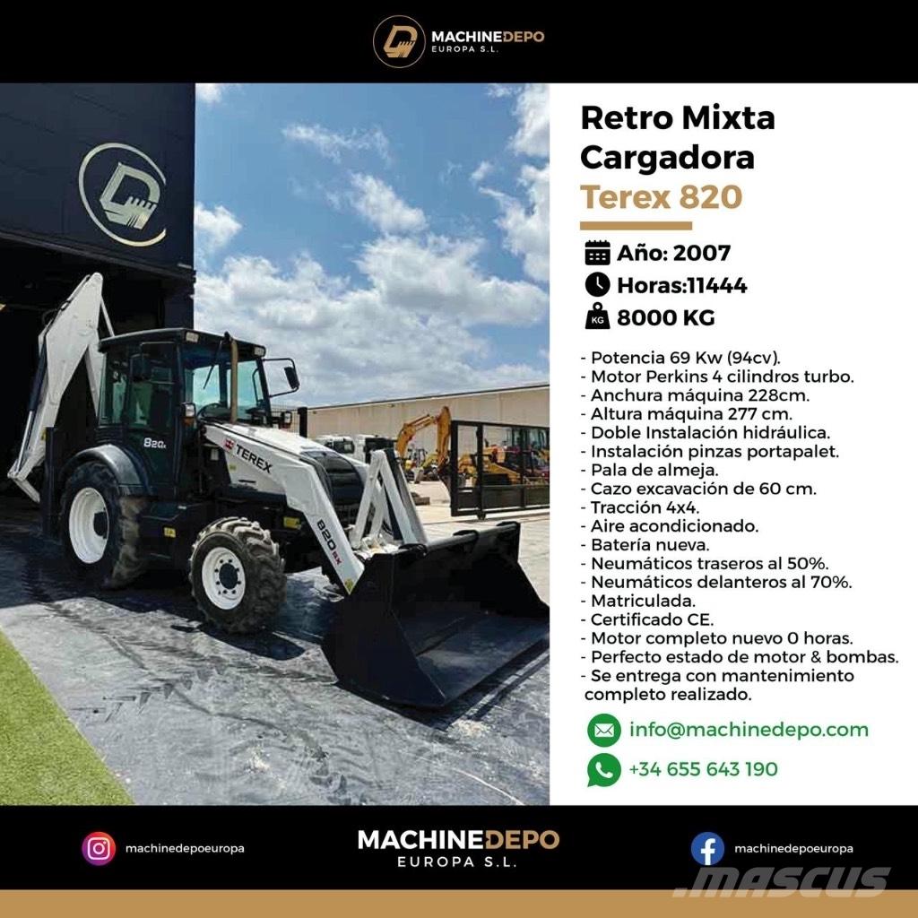 Terex 820 Backhoe