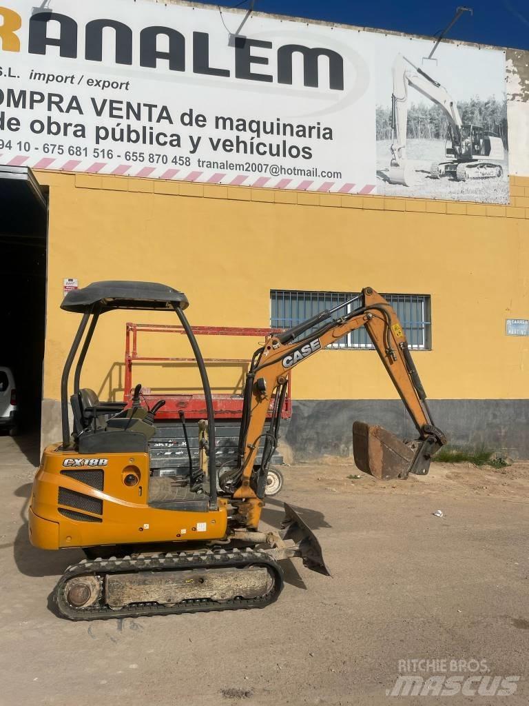 CASE CX 18 B Mini excavators < 7t (Mini diggers)