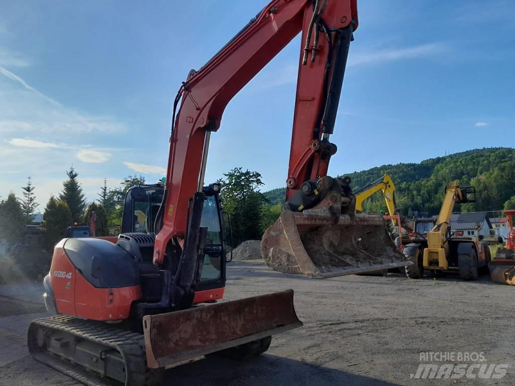 Kubota KX 080-4 Mini excavators  7t - 12t