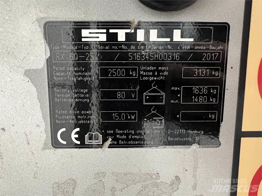 Still RX60-25 Electric forklift trucks