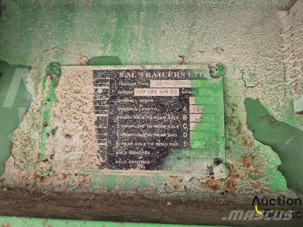 SM Trailer Curtain sider semi-trailers