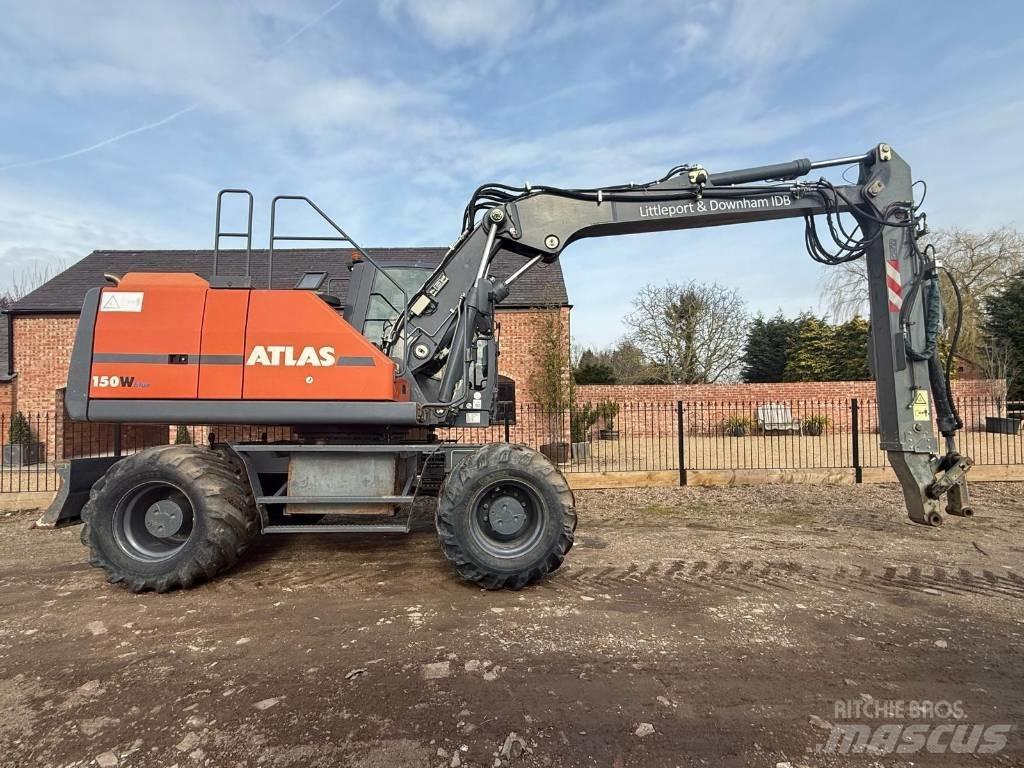 Atlas 150 W Wheeled excavators