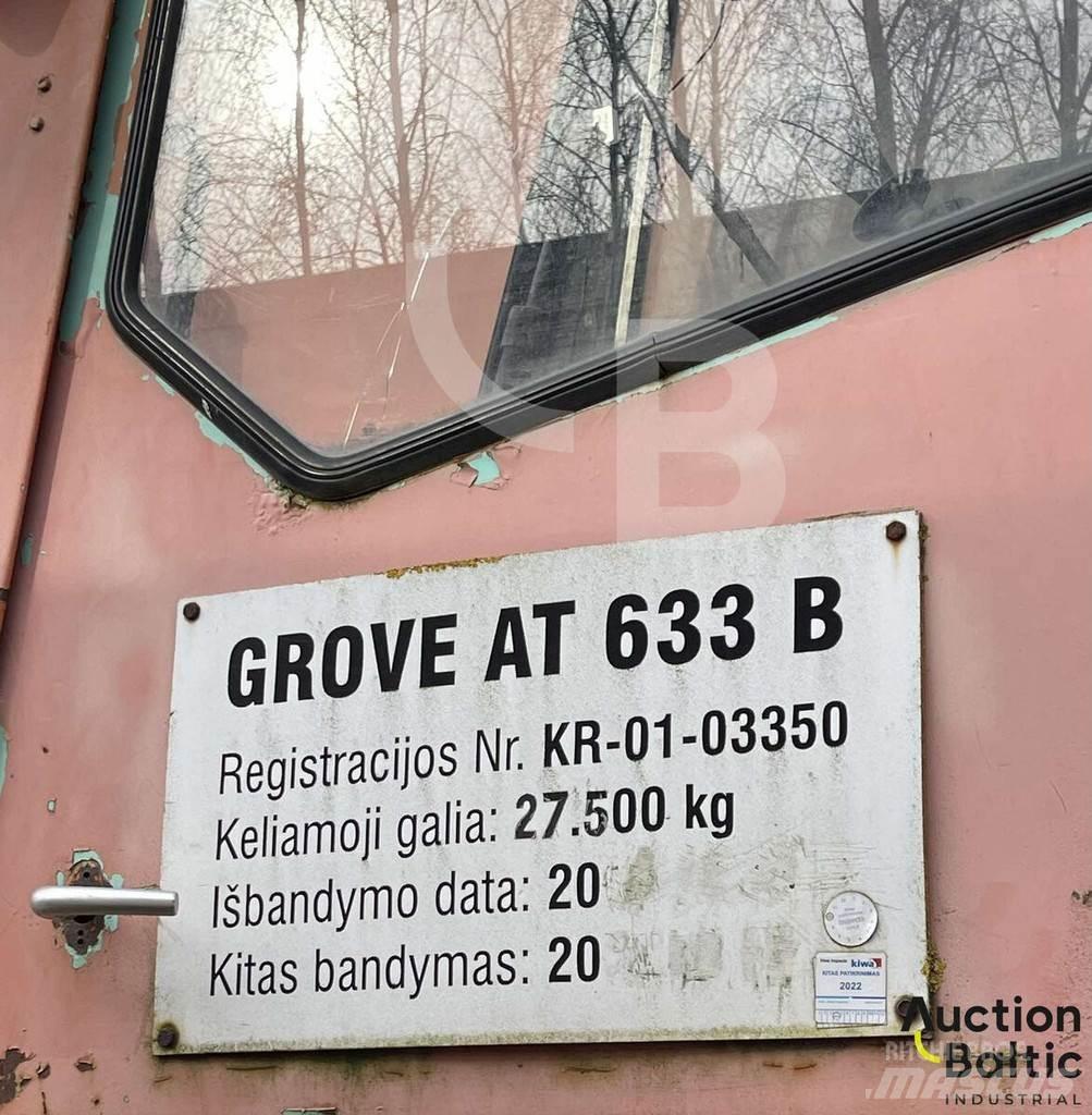 Grove AT 633 B All terrain cranes