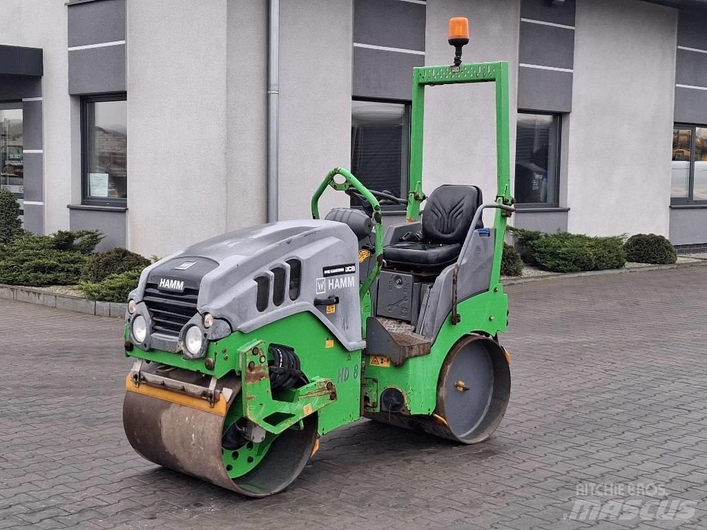 Hamm HD 8 VV Twin drum rollers