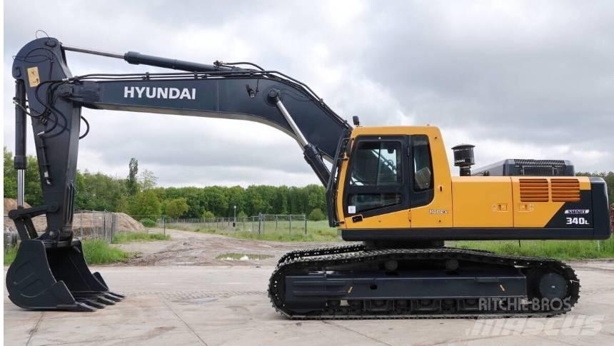 Hyundai 340 Crawler excavators
