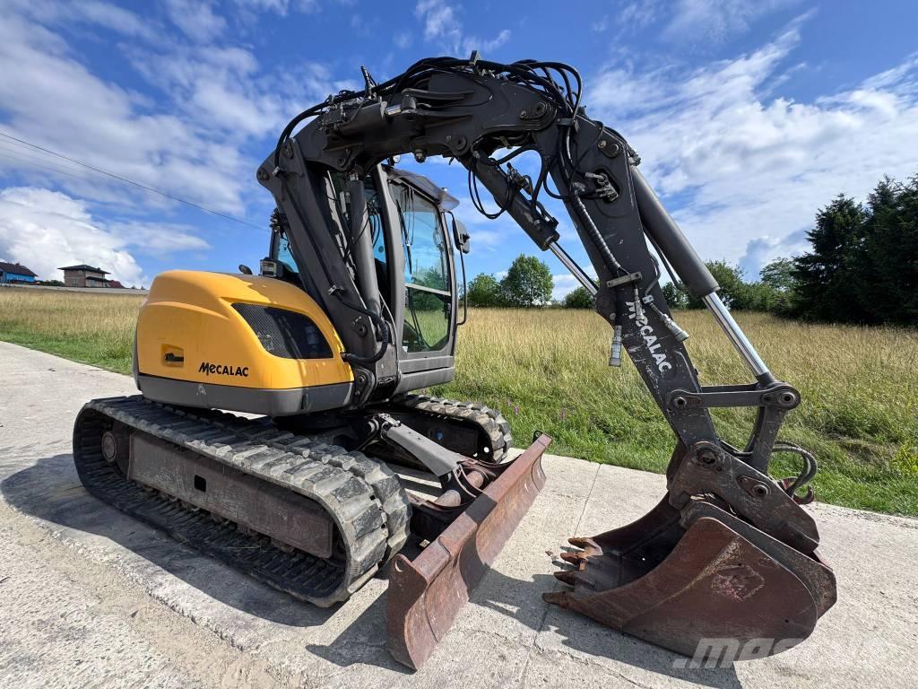 Mecalac 8 MCR Mini excavators  7t - 12t