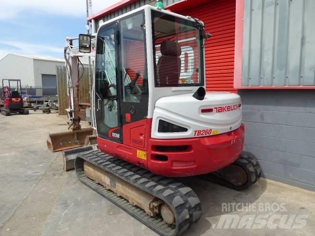 Takeuchi TB 260 Mini excavators < 7t (Mini diggers)