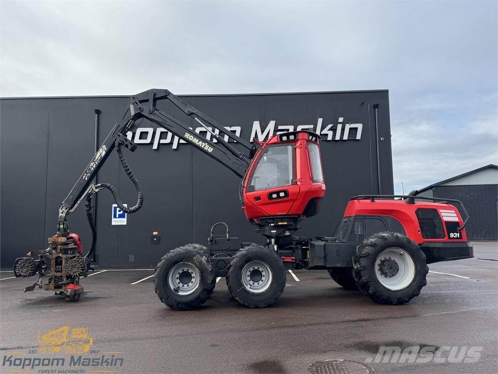 Komatsu 931 Harvesters