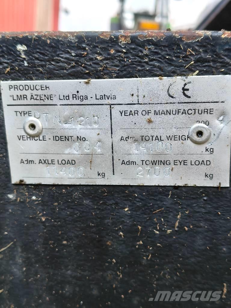 Tempo PTN-1210 Manure spreaders