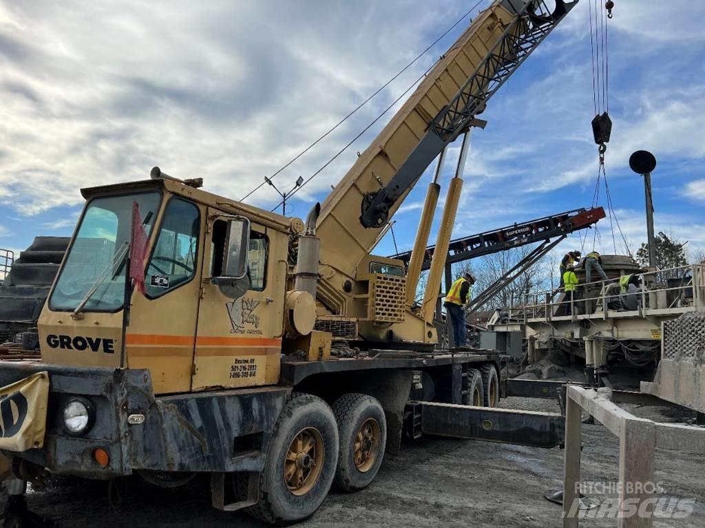 Grove TMS 865 Track mounted cranes
