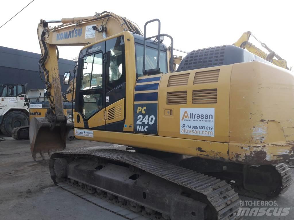 Komatsu PC240NLC-10 Crawler excavators