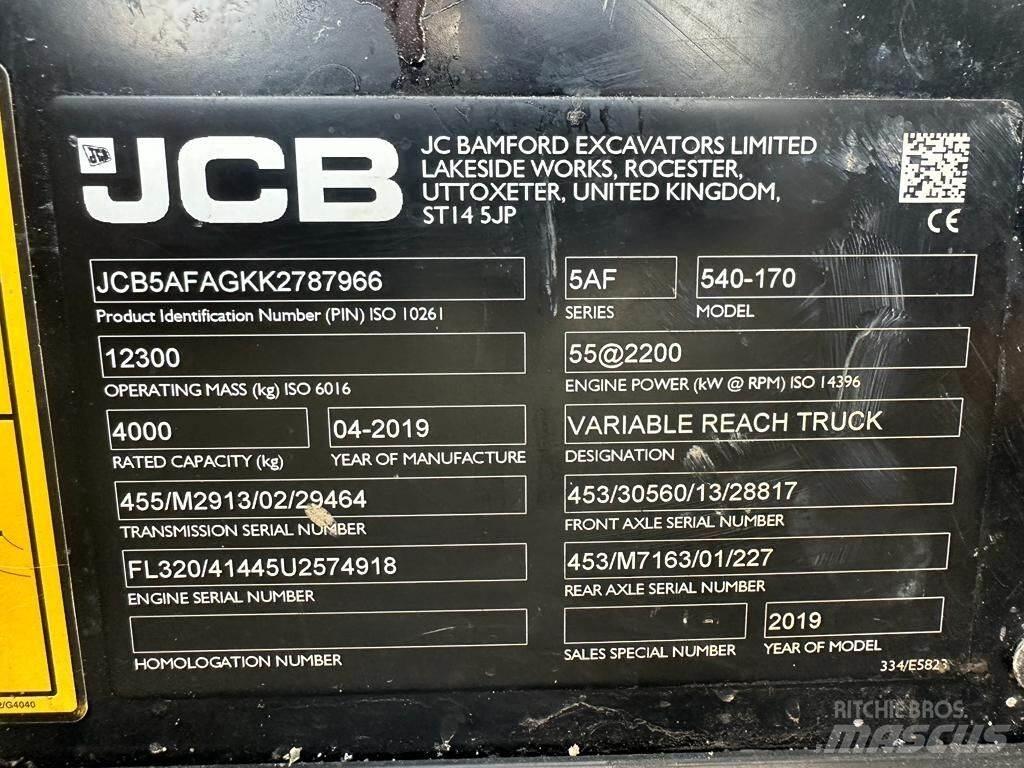 JCB 540-170 Telescopic handlers