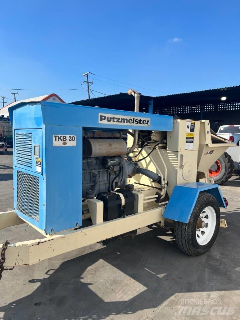 Putzmeister TKB30 Concrete pumps