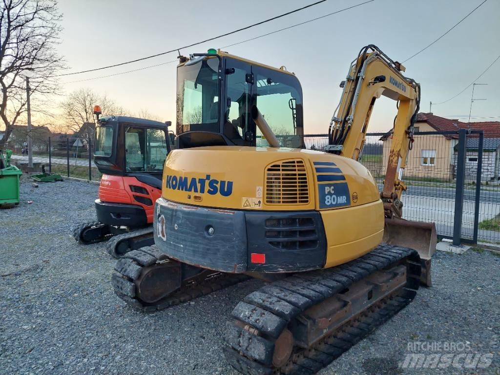 Komatsu PC 80 MR Mini excavators  7t - 12t