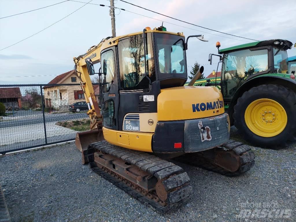 Komatsu PC 80 MR Mini excavators  7t - 12t