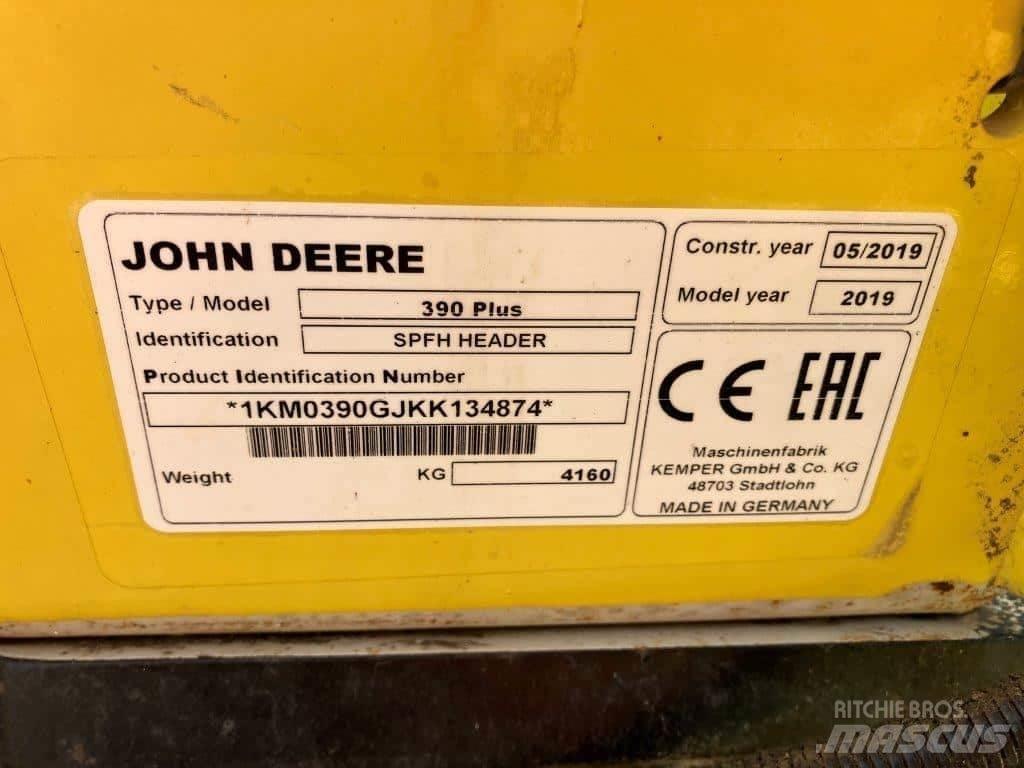 John Deere 390 Plus Forage harvesters