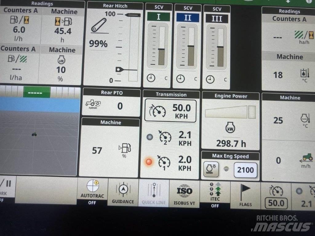 John Deere 6R 185 Tractors