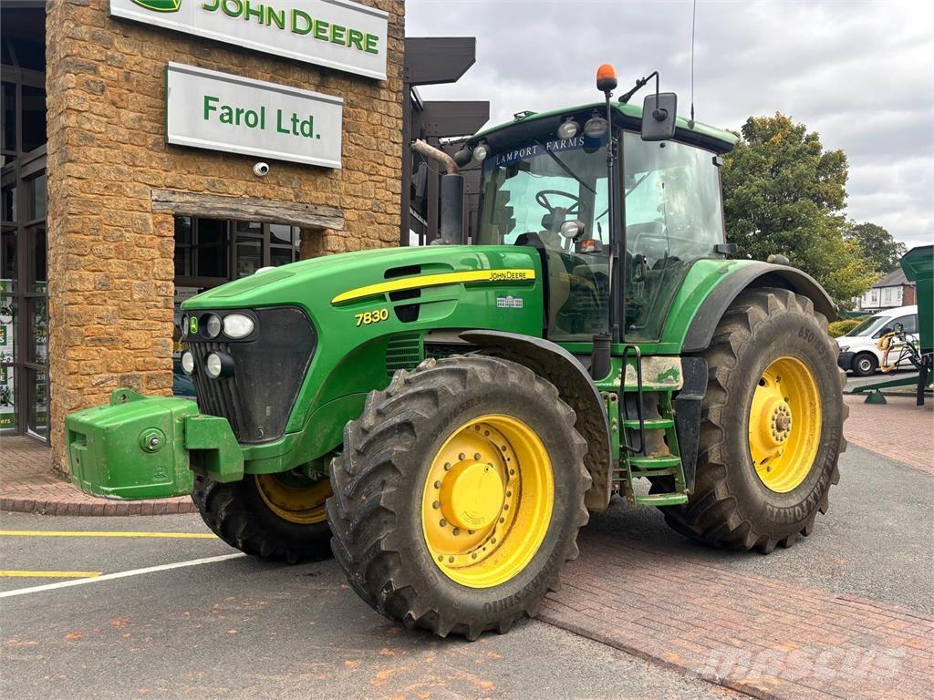 John Deere 7830 Tractors