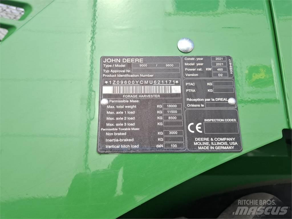 John Deere 9600 Forage harvesters