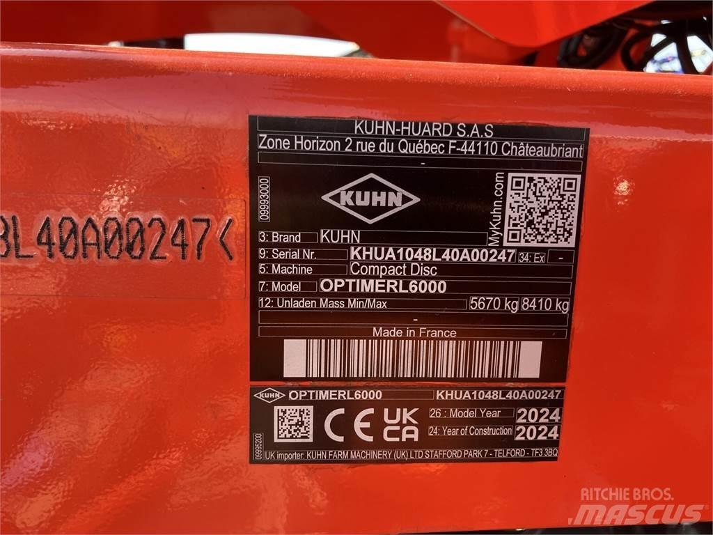 Kuhn L6000 Cultivators