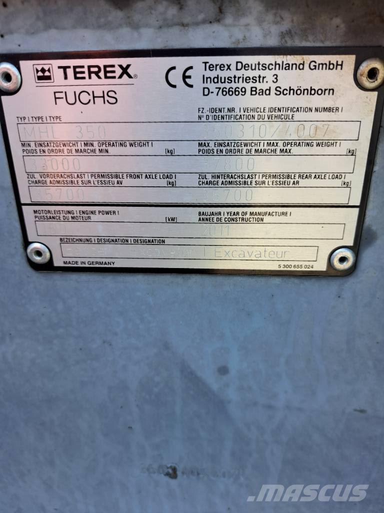 Fuchs MHL350E + Polyp Waste / industry handlers