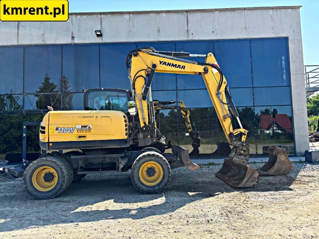 Yanmar B 110 W Wheeled excavators