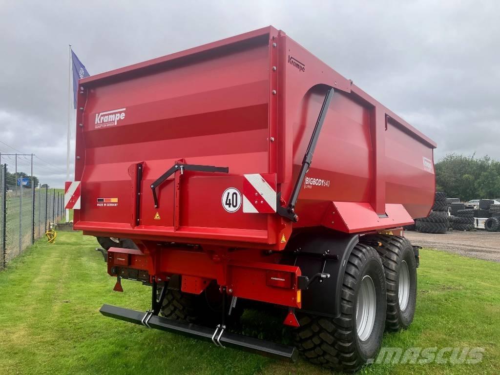 Krampe Big Body 640 Tipper trucks