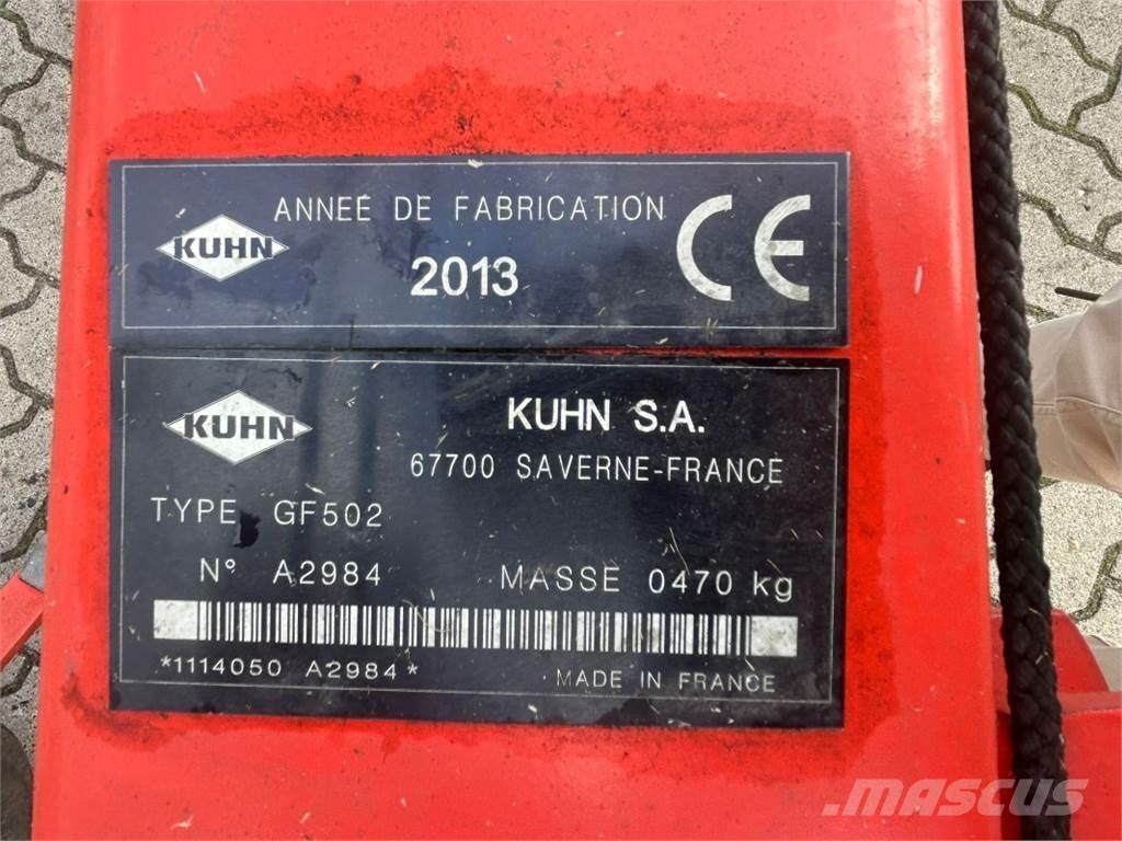 Kuhn GF 502 Rakes and tedders