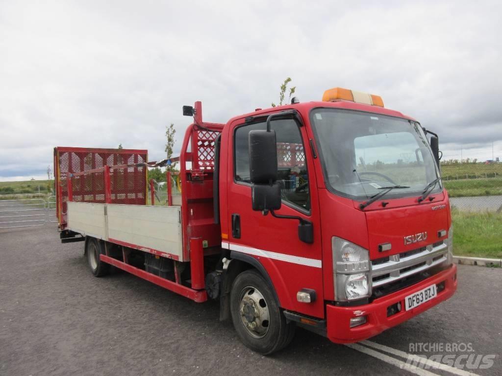 Isuzu N 75.190 Beavertail Flatbed / winch trucks