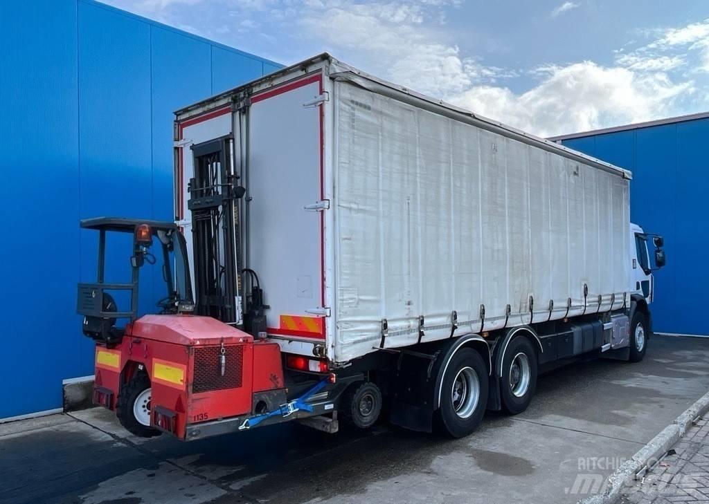 Renault C 380 Curtain sider trucks