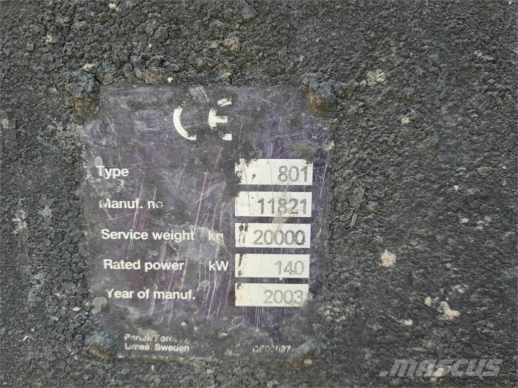 Valmet 801 combi Harvesters