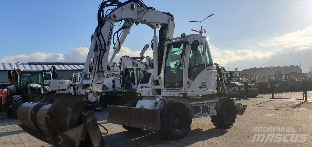 Mecalac 714 MWE Wheeled excavators