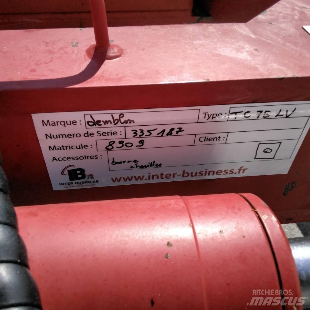 Demblon TC 75 LV Ploughs